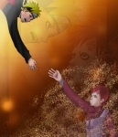 NARUTO E GAARA XD